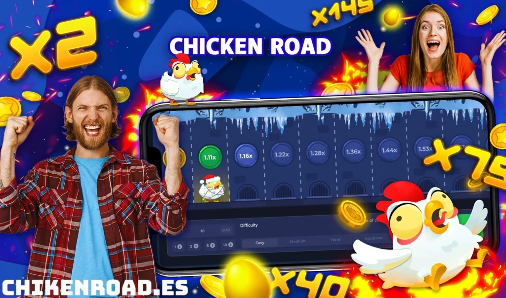 Chicken Road en el móvil