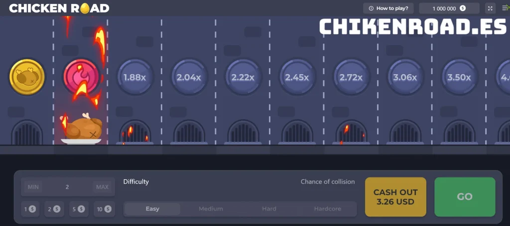 Imagen de juego de Chicken Road 2